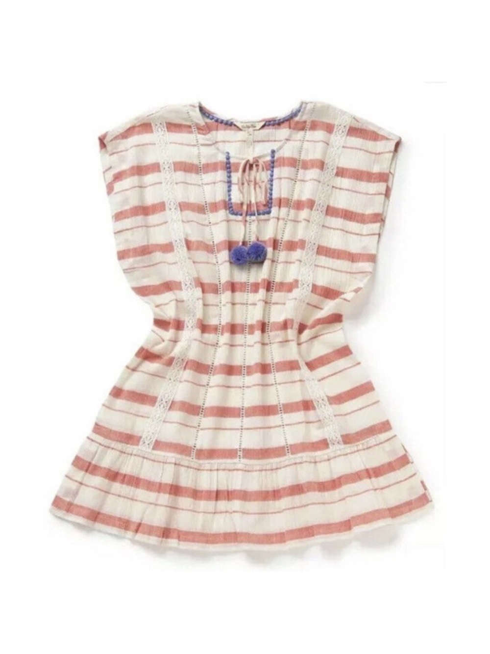 Matilda Jane Striped Preppy Let's Go Together Beach Vibes Swim Cover Up